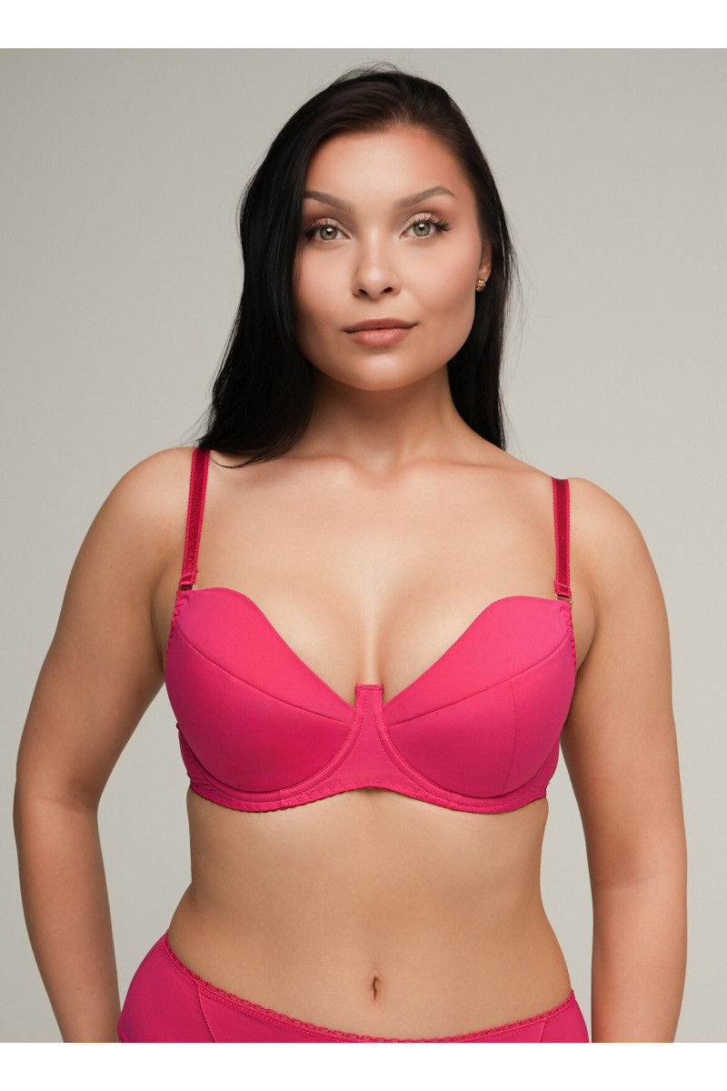 Biustonosz Push Up Ava 2204 Fuchsia