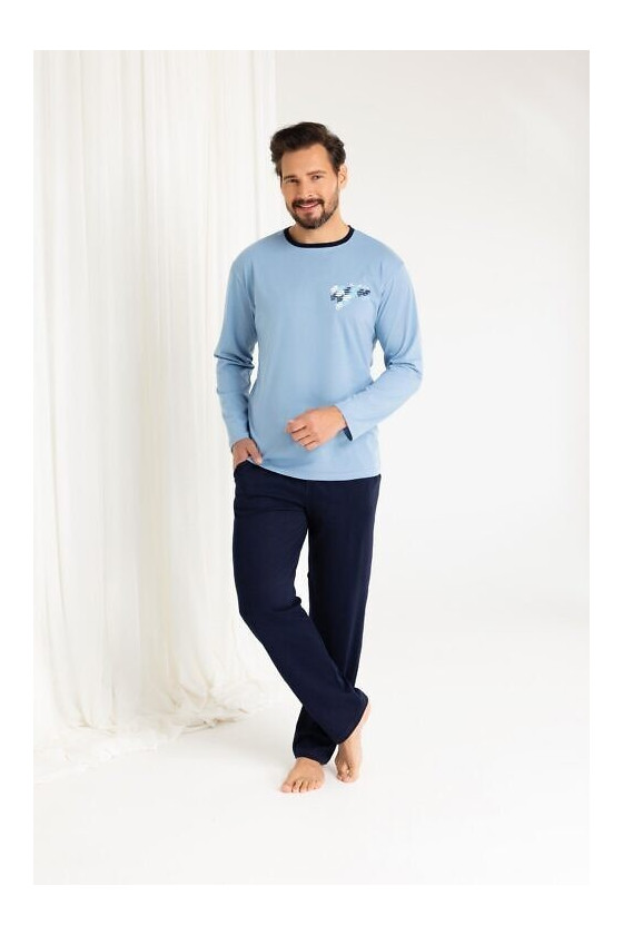 Piżama Regina 484 Dł/R 2Xl-3Xl Z25/26 Męska
