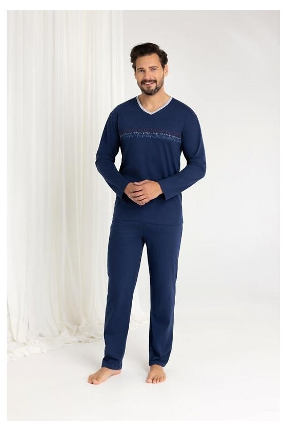 Piżama Regina 485 Dł/R 2Xl-3Xl Z25/26 Męska
