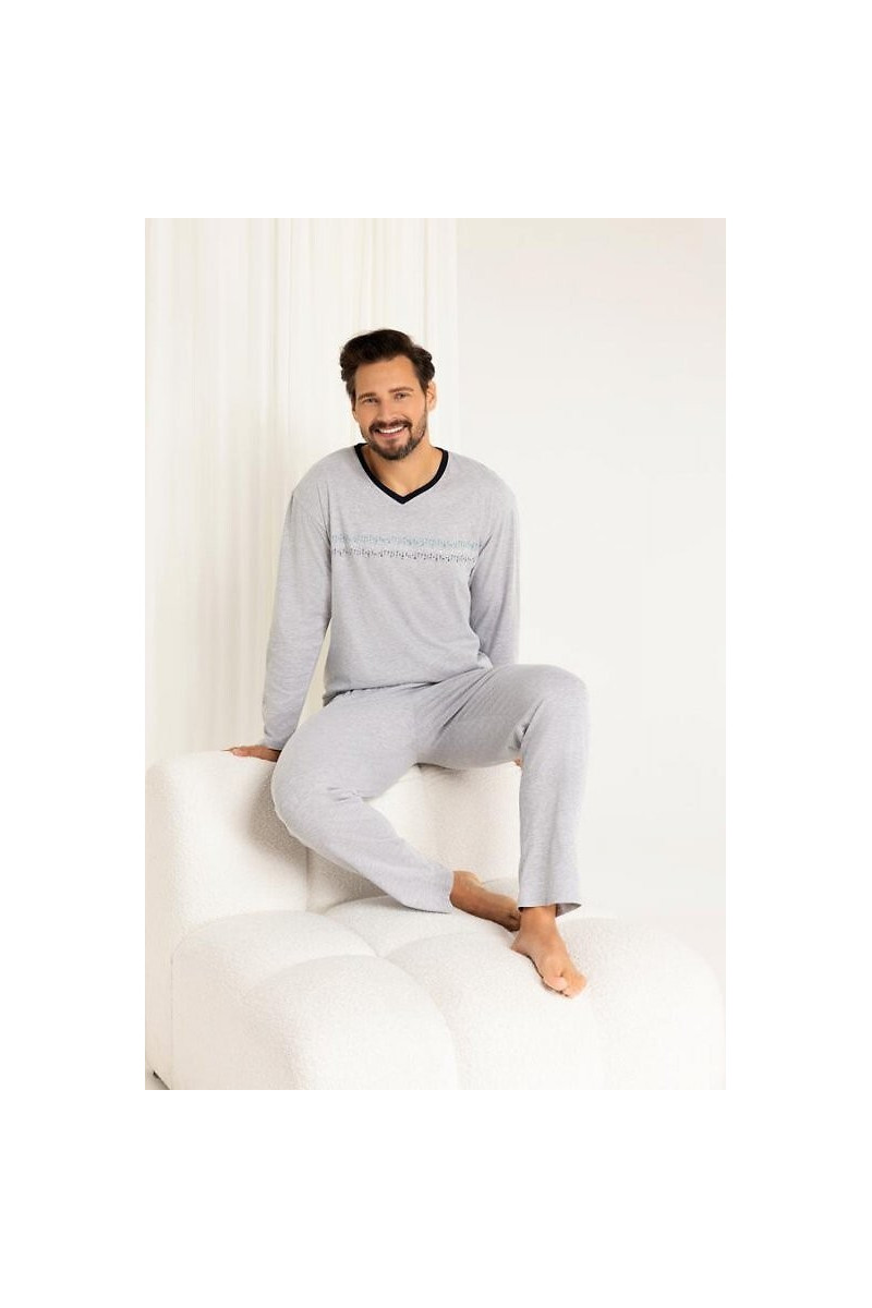 Piżama Regina 485 Dł/R 2Xl-3Xl Z25/26 Męska
