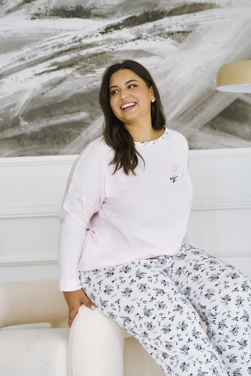 Piżama Taro Ella 3465 Dł/R 2Xl-3Xl Z25/26 Damska