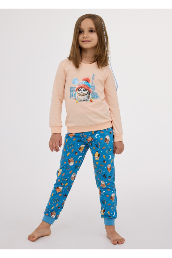 Piżama Cornette Kids Girl 977/188 Paris Dł/R 86-128