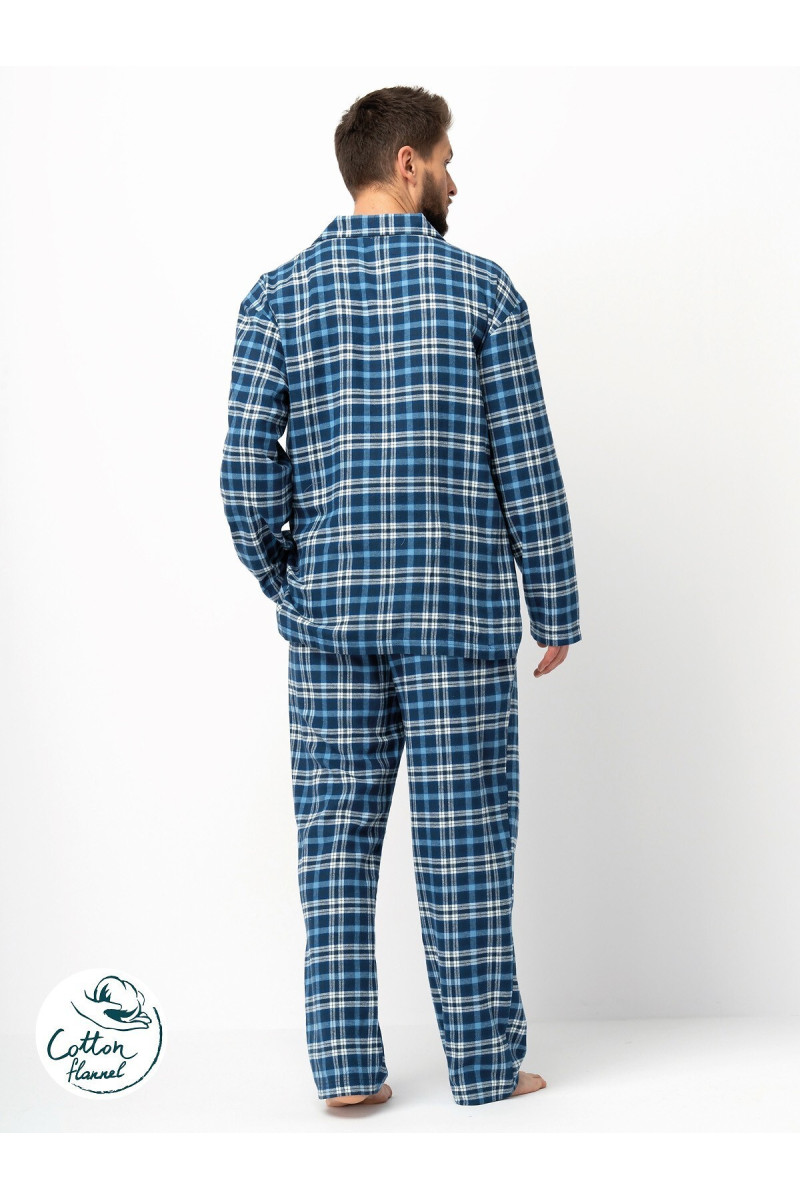Piżama Key Mns 492 B25 Dł/R M-2Xl Rozpinana Męska