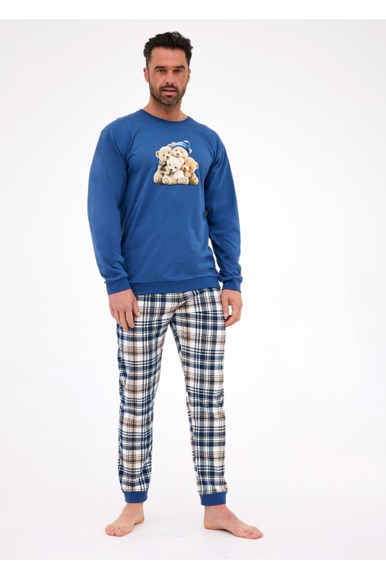 Piżama Cornette 115/292 Bears Dł/R S-2Xl Męska