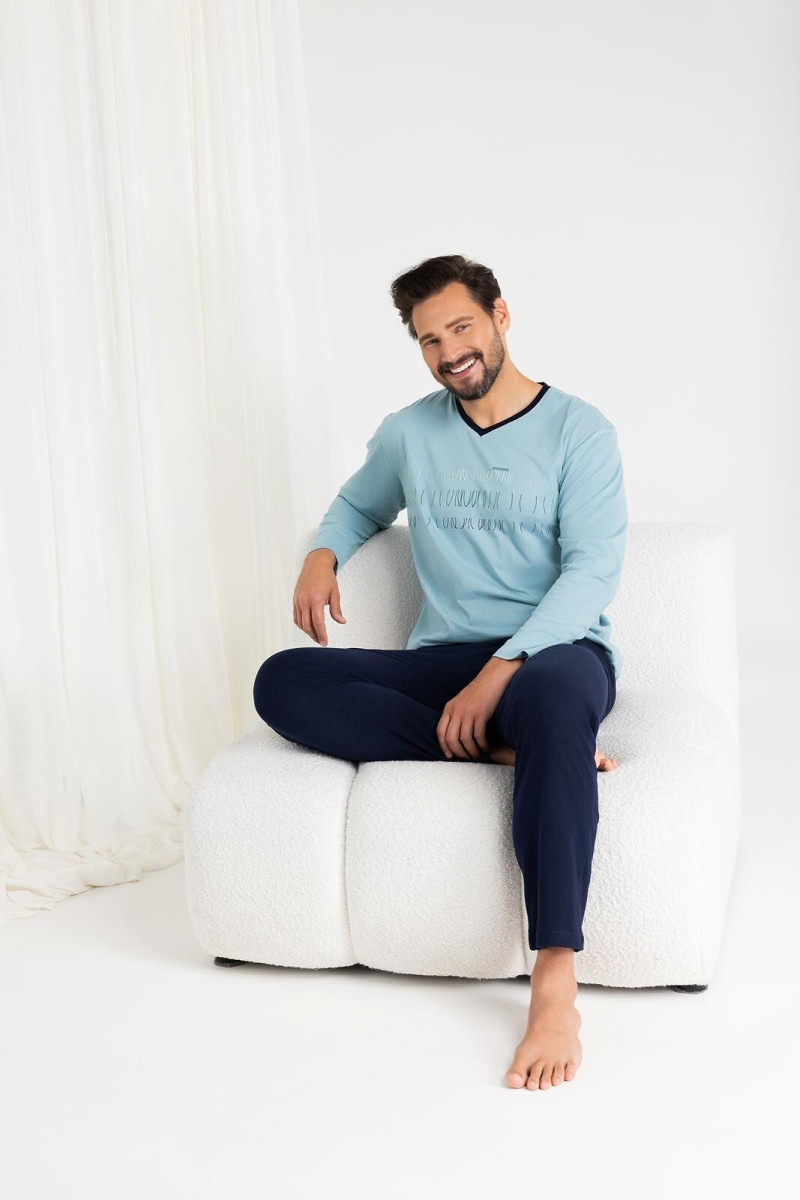 Piżama Regina 495 Dł/R 2Xl-3Xl Z25/26 Męska