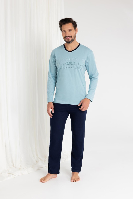 Piżama Regina 495 Dł/R 2Xl-3Xl Z25/26 Męska