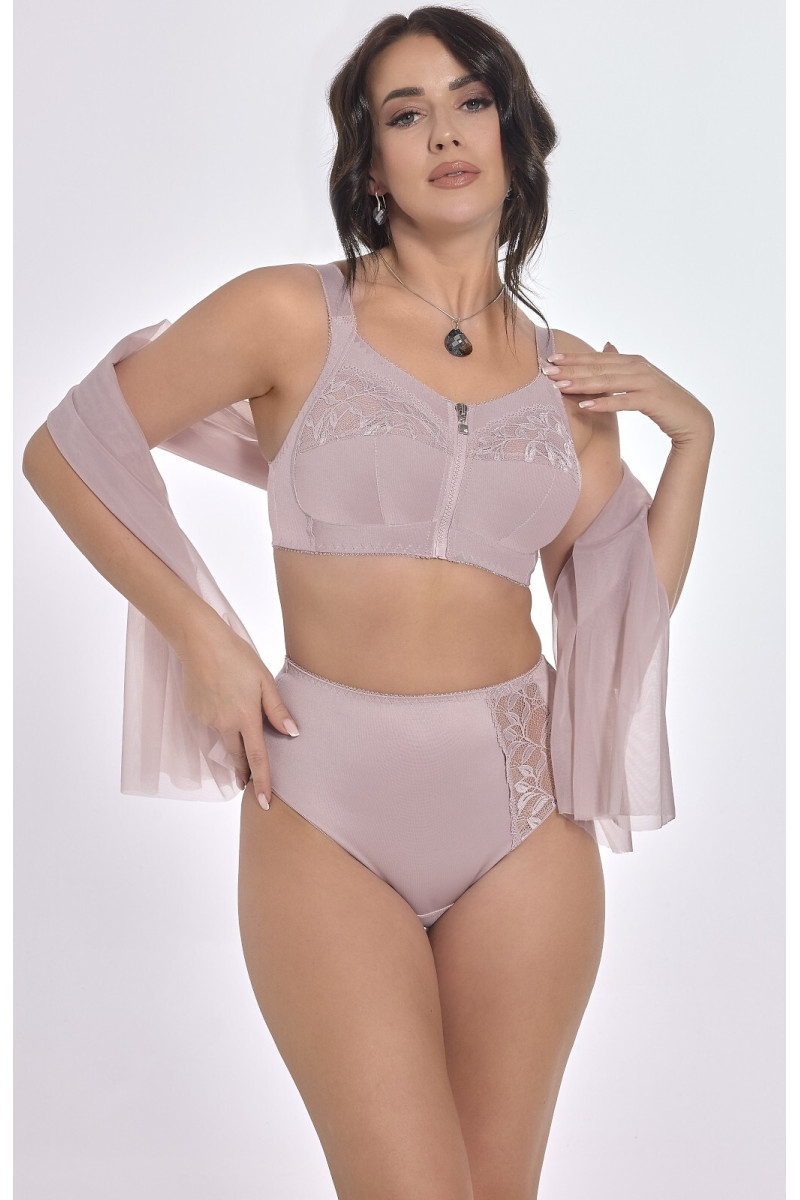 Biustonosz Soft Bez Fiszbin Viki Zuza I 586 Kwarcowy Róż 80-95