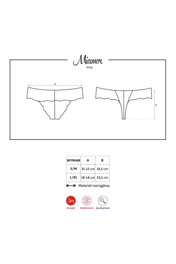 Stringi Obsessive Miamor S-Xl