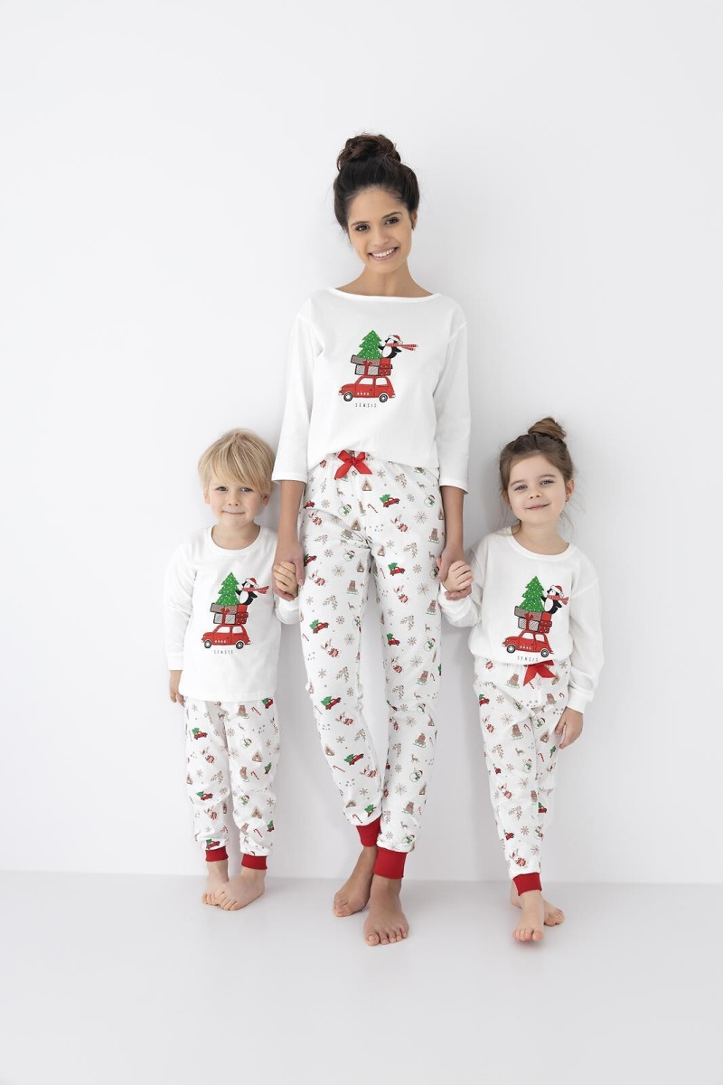 Piżama Sensis Lillian 3/4 Christmas S-Xl