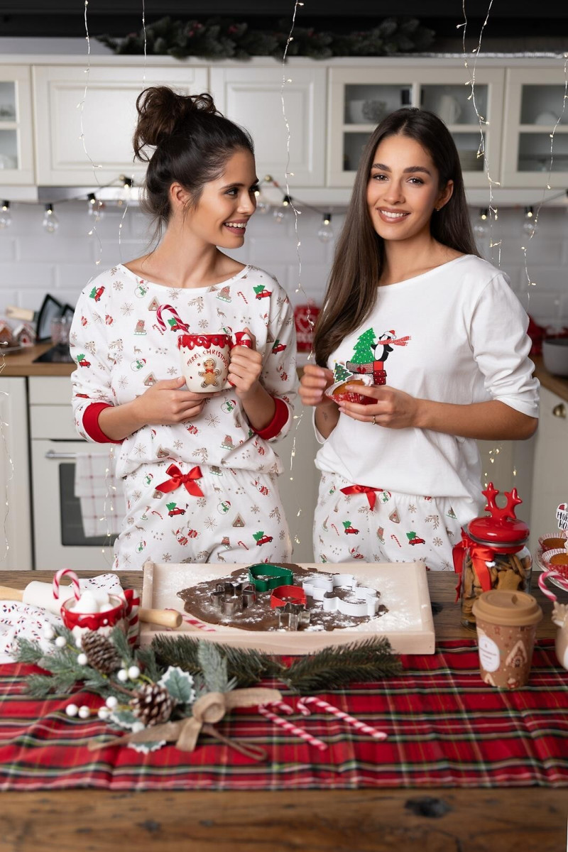 Piżama Sensis Lillian 3/4 Christmas S-Xl