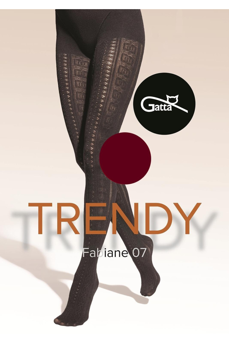 Rajstopy Gatta Trendy Fabiane Wz.07 40 Den 2-4