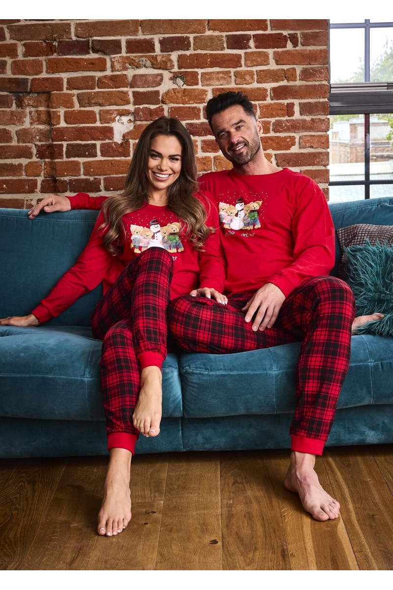Piżama Cornette 115/289 Winter Dł/R Christmas S-2Xl Męska