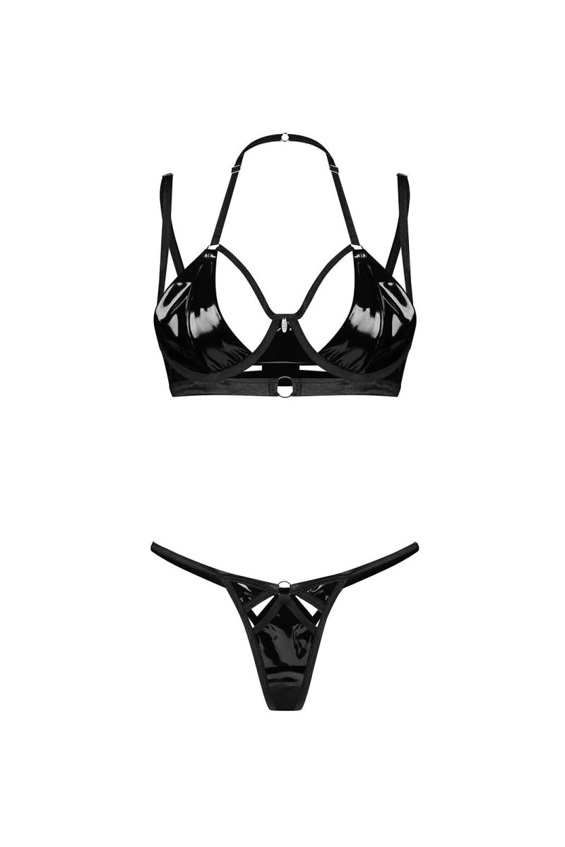 Komplet Obsessive Keira Lise Bra&Thong S-3Xl