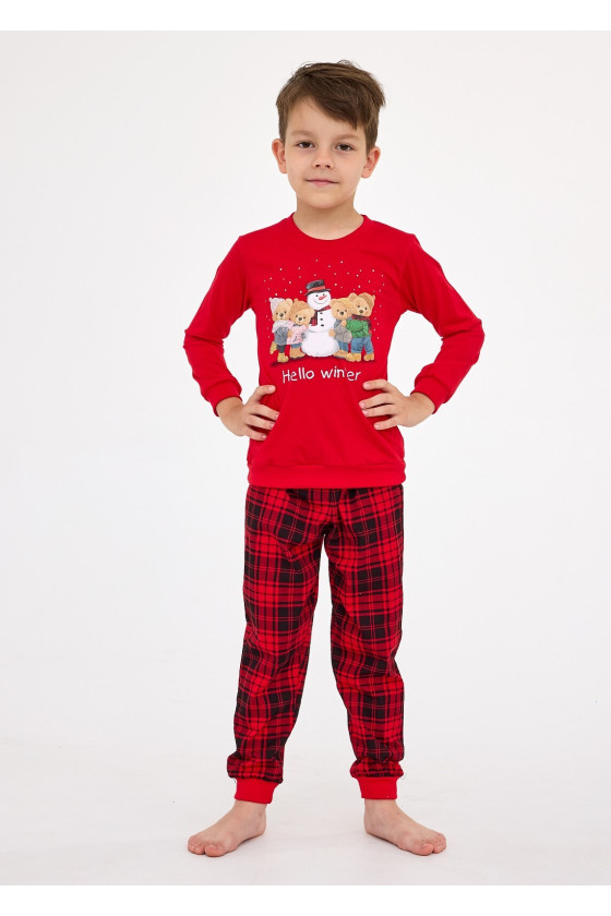 Piżama Cornette Kids Boy 593/171 Winter 86-128