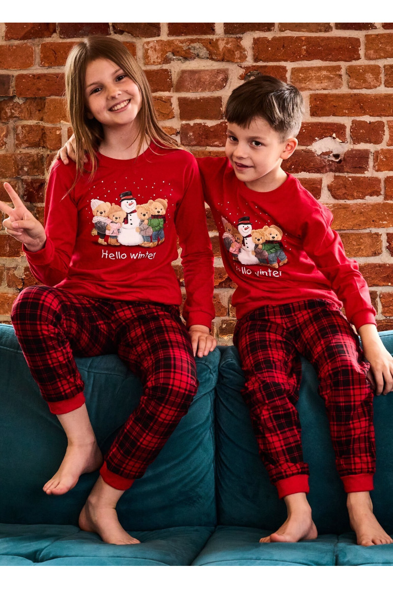 Piżama Cornette Kids Boy 593/171 Winter 86-128