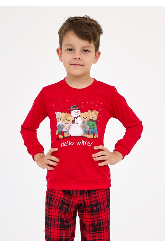 Piżama Cornette Kids Boy 593/171 Winter 86-128