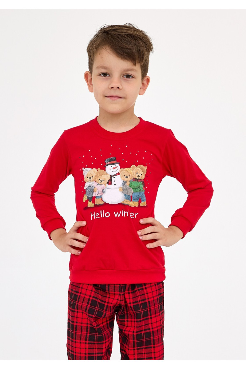 Piżama Cornette Kids Boy 593/171 Winter 86-128