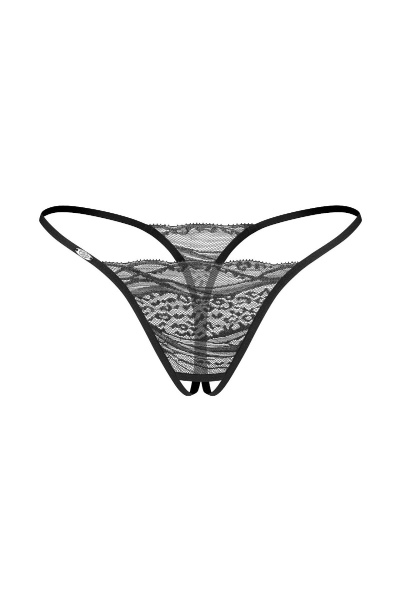 Stringi Obsessive Bianca Crotchless Thong 2-Pack A'2 S-3Xl