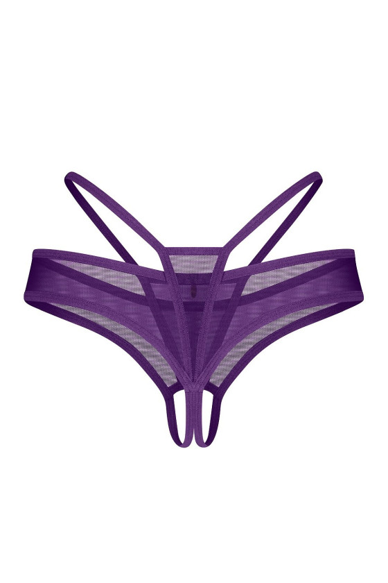 Stringi Obsessive Vibres Crotchless Thong S-3Xl Stringi Obsessive Vibres Crotchless Thong S-3Xl