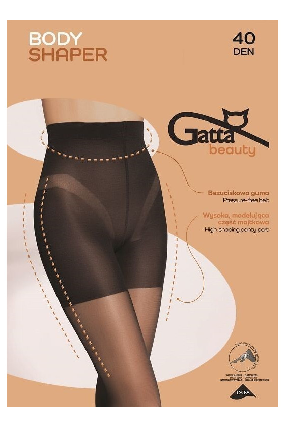 Rajstopy Gatta Body Shaper 40 Den 5-Xl