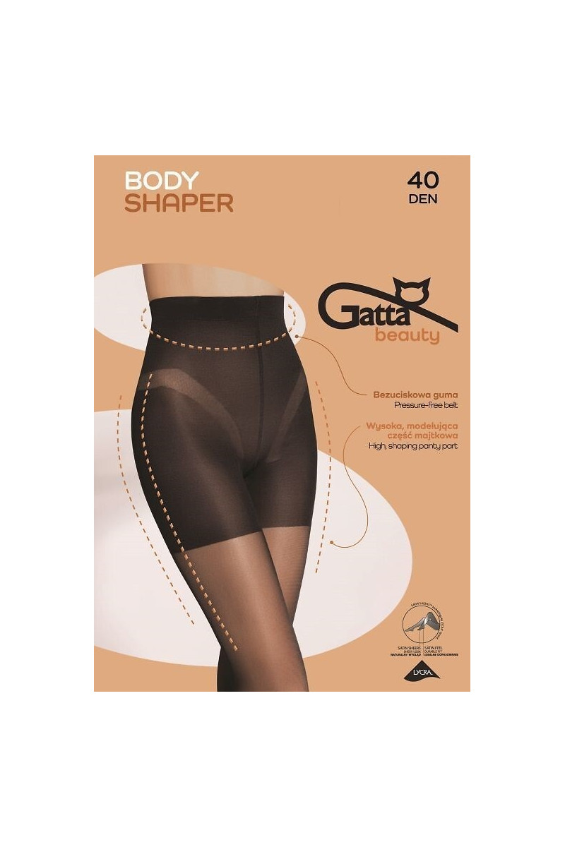 Rajstopy Gatta Body Shaper 40 Den 5-Xl