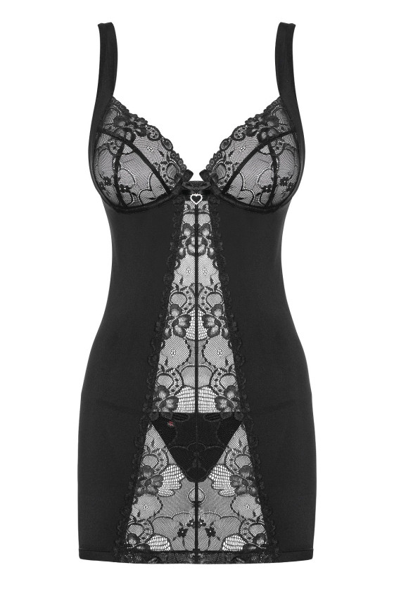 Koszula Obsessive Heartina Chemise S-Xl