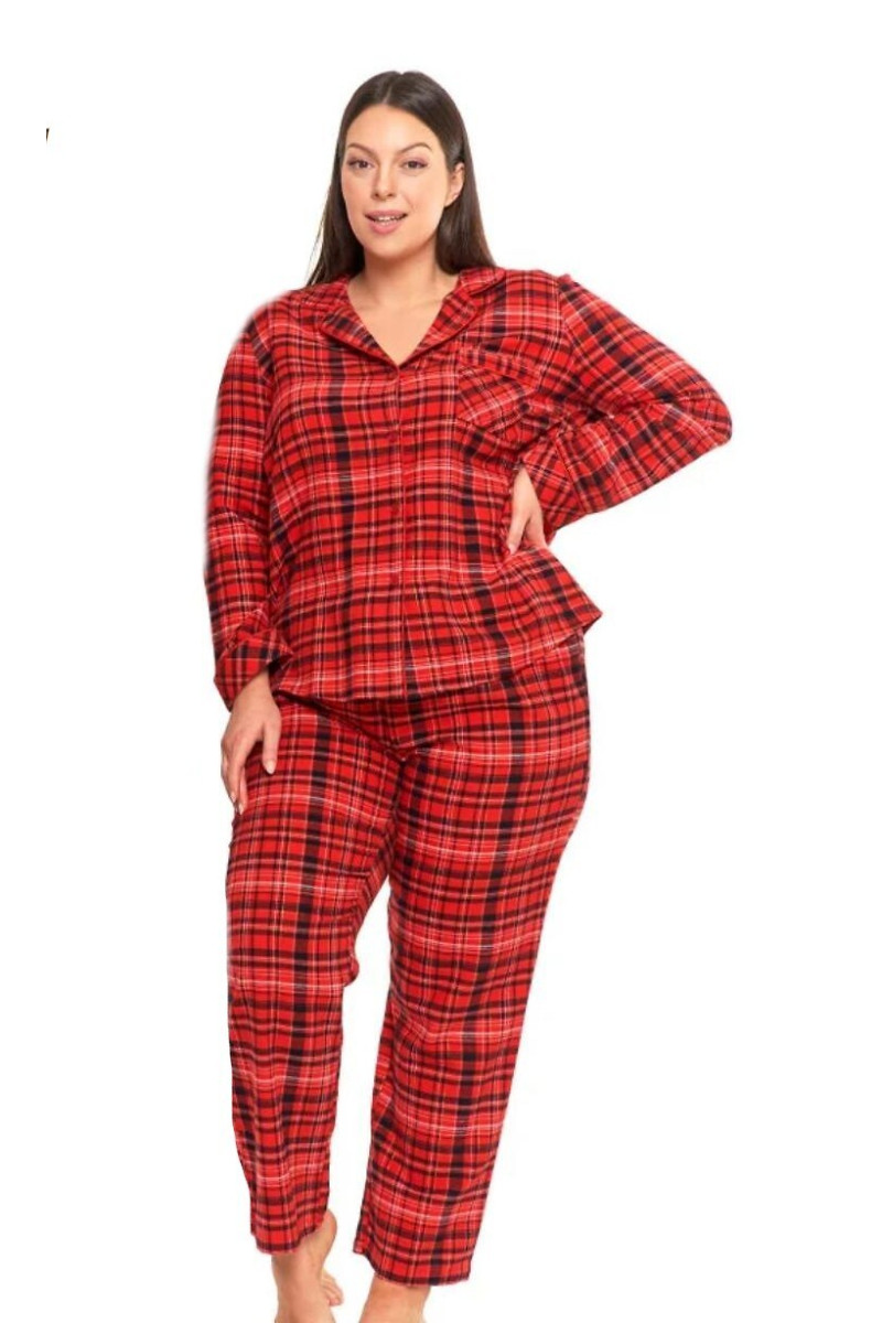 Piżama Moraj Pdd7200-002 Dł/R 2Xl-3Xl Rozpinana