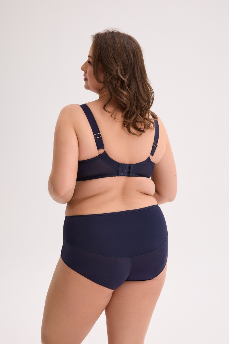 Biustonosz Semi Soft Gaia Bsm 1323 Veda Maxi Granatowy