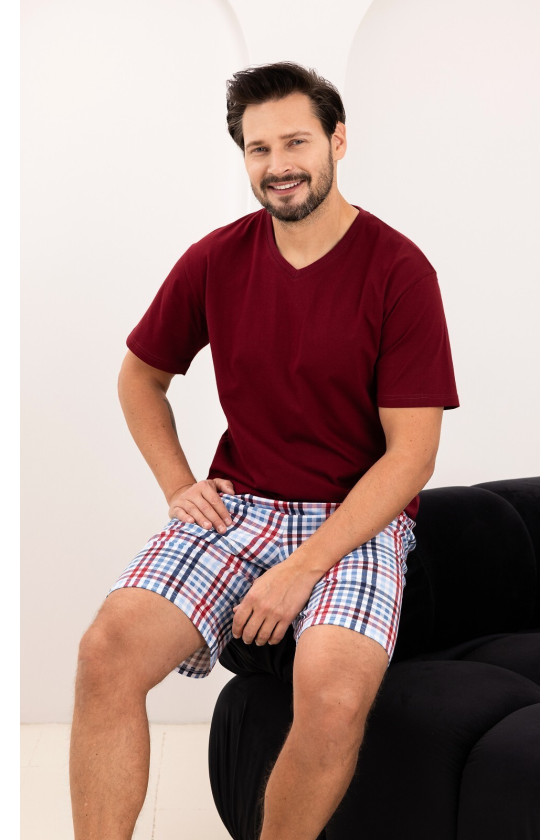 Piżama Regina 505 Kr/R 2Xl-3Xl Męska