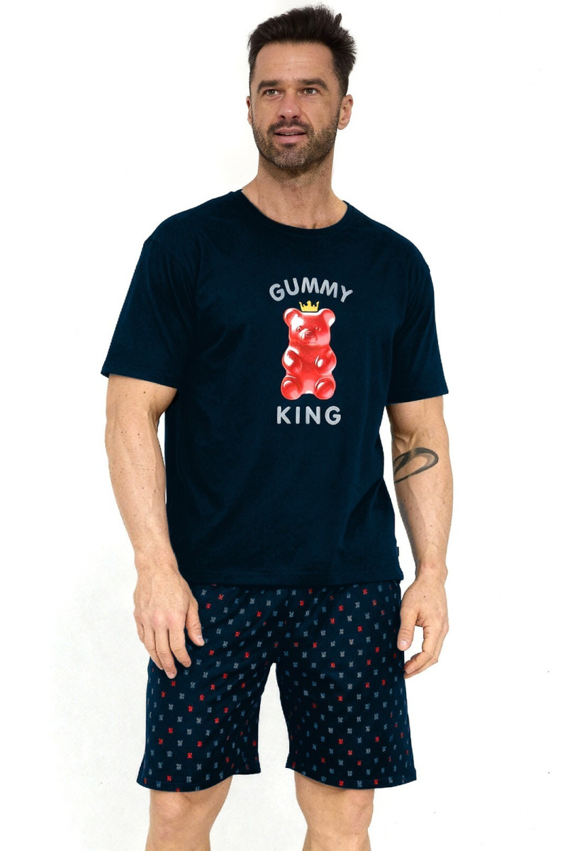 Piżama Cornette 326/205 Gummy King Kr/R S-2Xl Męska