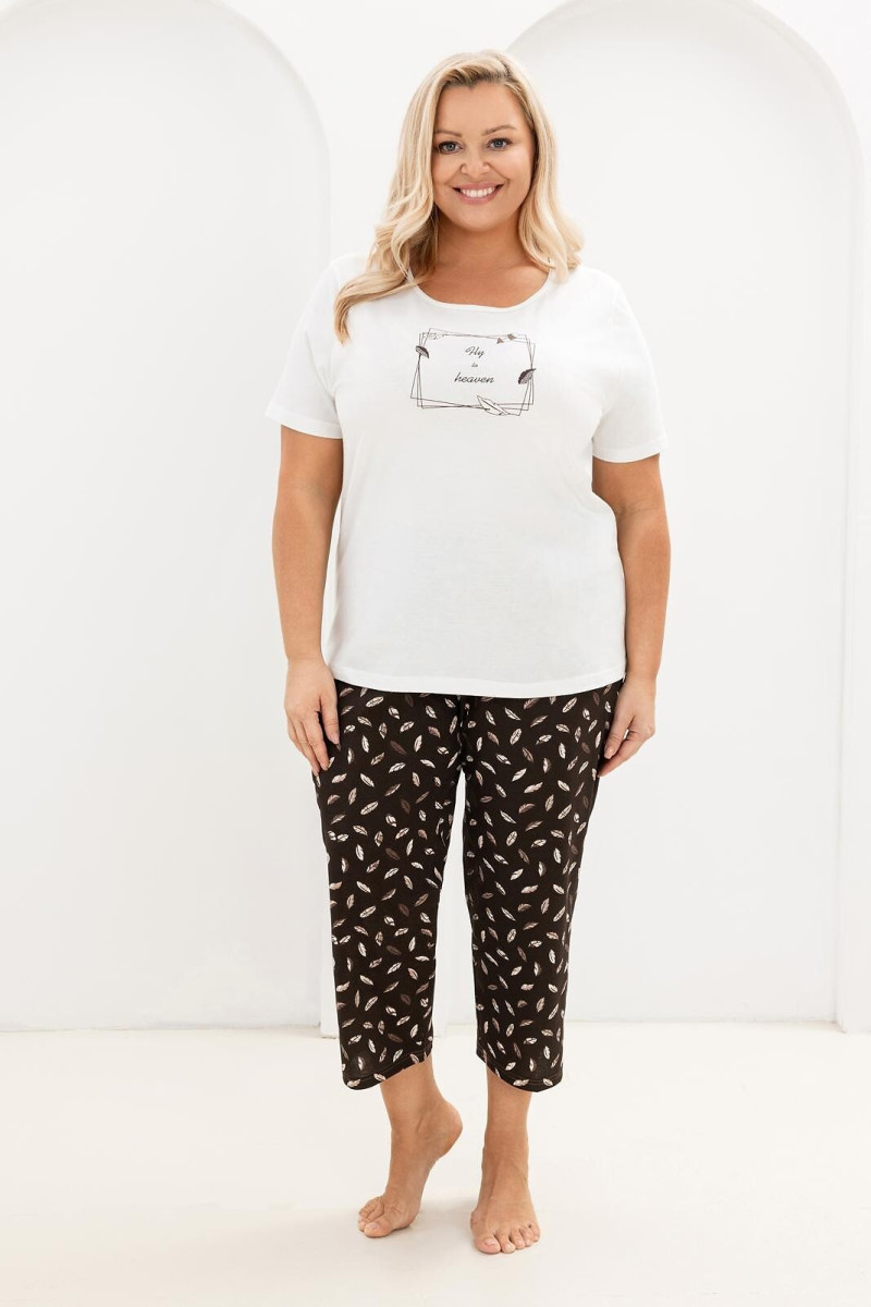 Piżama Regina 733 Kr/R 2Xl-3Xl W26 Damska