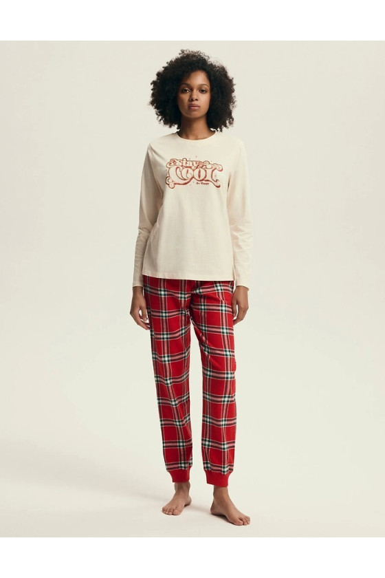 Piżama Henderson Ladies 43717 Dalisa Dł/R S-3Xl
