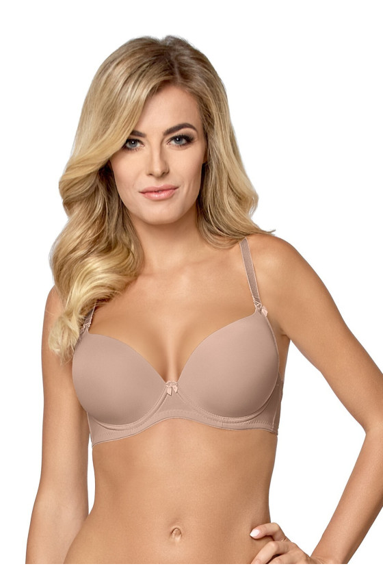 Biustonosz Push-Up Mefemi Ida Mocca