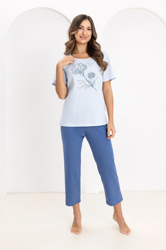 Piżama Regina 734 Kr/R 2Xl-4Xl W26 Damska