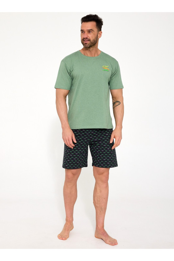 Piżama Cornette 326/202 Crocodiles 2 Kr/R S-2Xl Męska