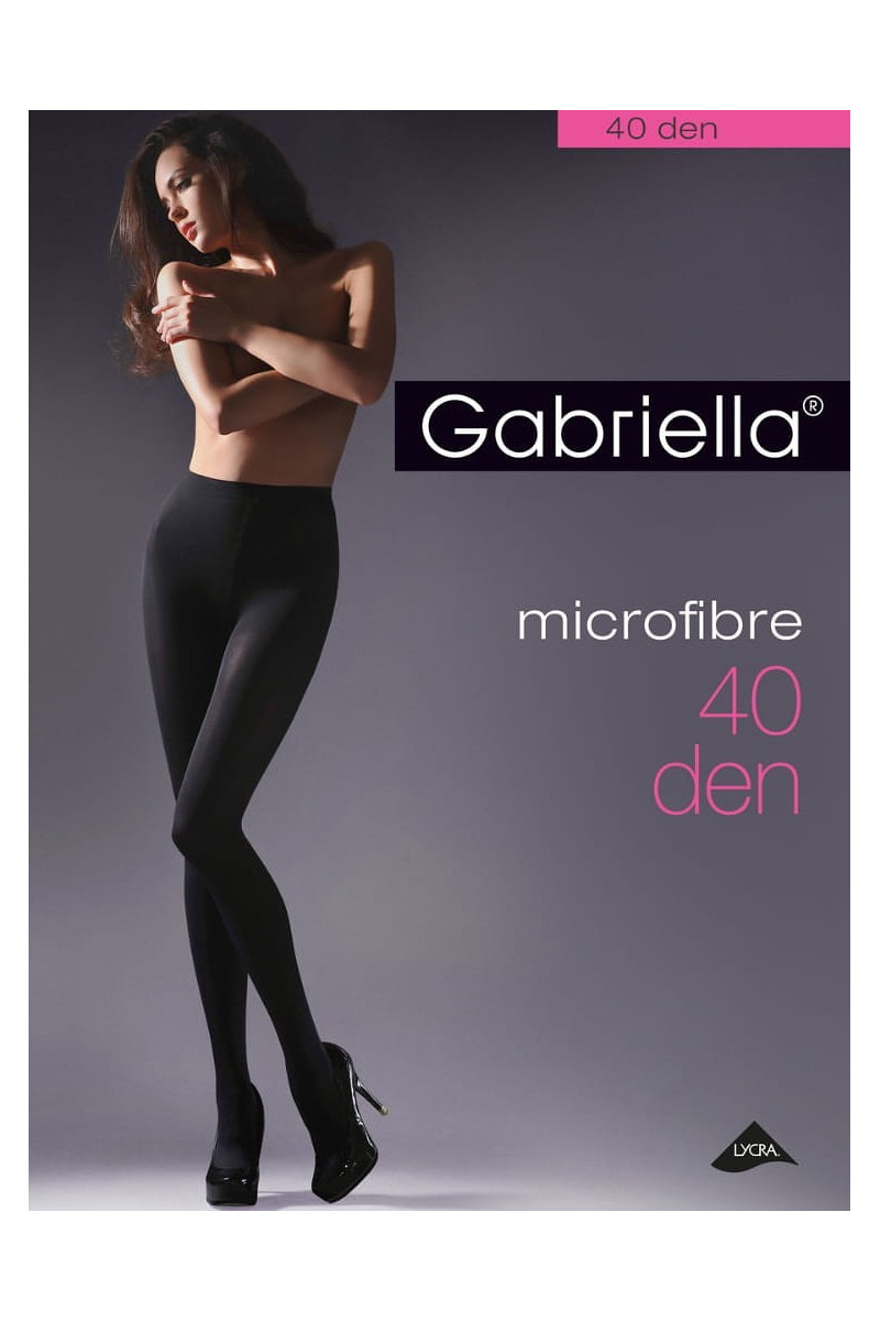 Rajstopy Gabriella 121 Microfibra 40 Den 5-Xl