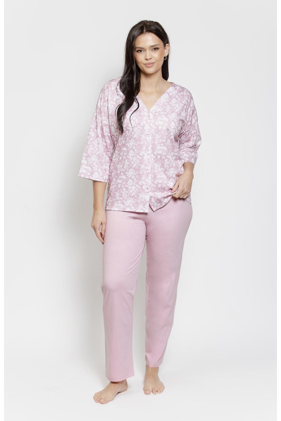 Piżama Taro 3575 Lucinda 3/4 4Xl-6Xl W26