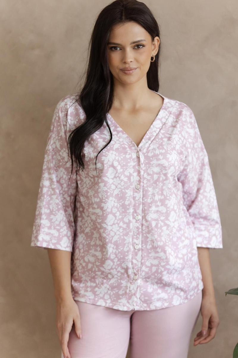 Piżama Taro 3575 Lucinda 3/4 4Xl-6Xl W26