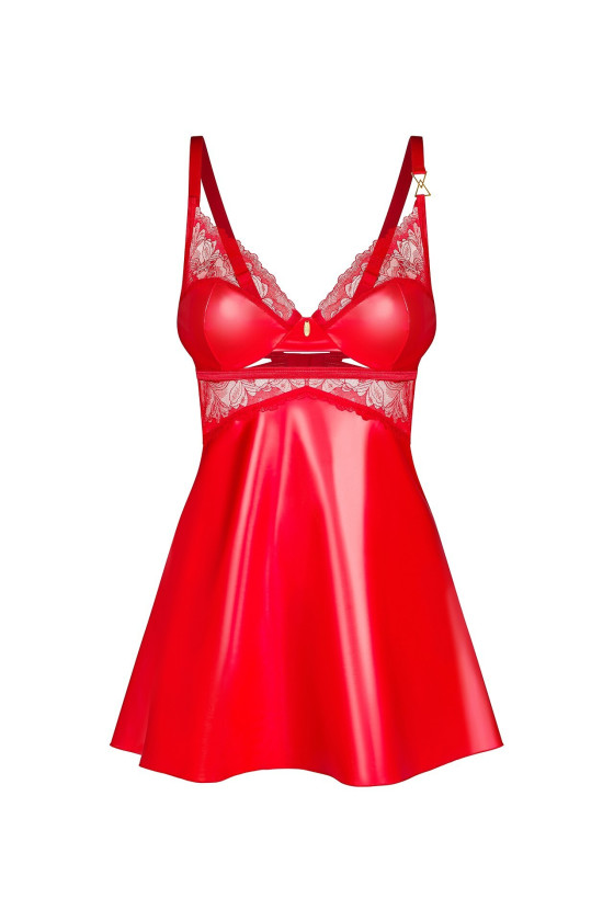 Koszulka Obsessive Aliosa Chemise&Thong S-3Xl Koszulka Obsessive Aliosa Chemise&Thong S-3Xl