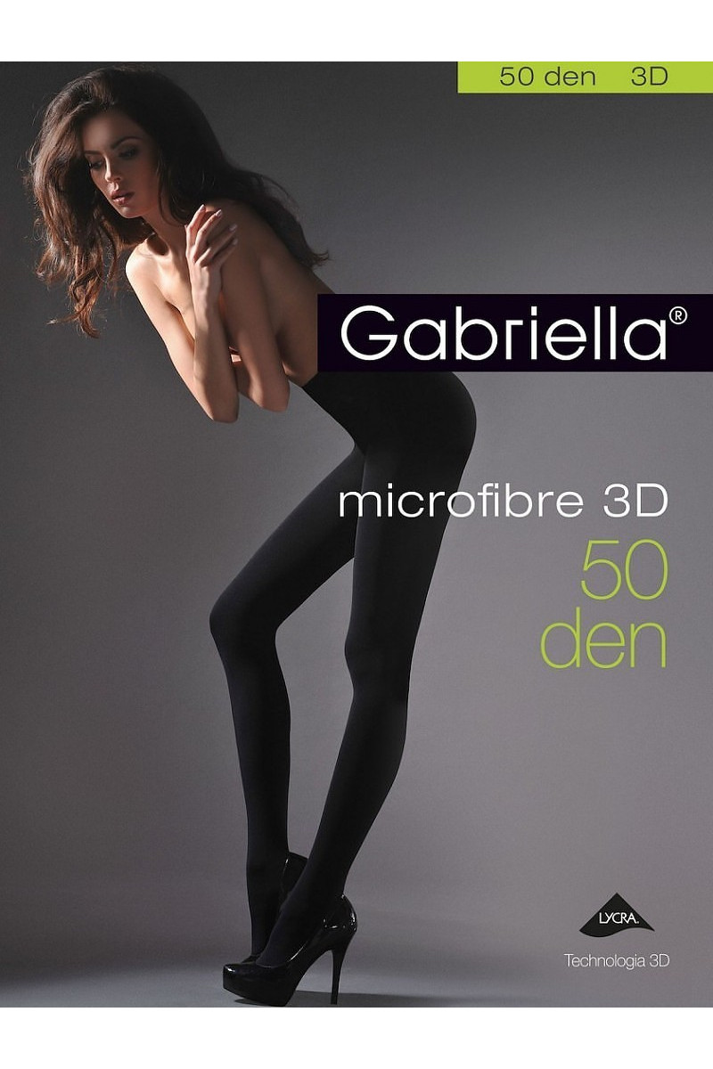 Rajstopy Gabriella 120 Microfibre 3D 50 Den 5-Xl