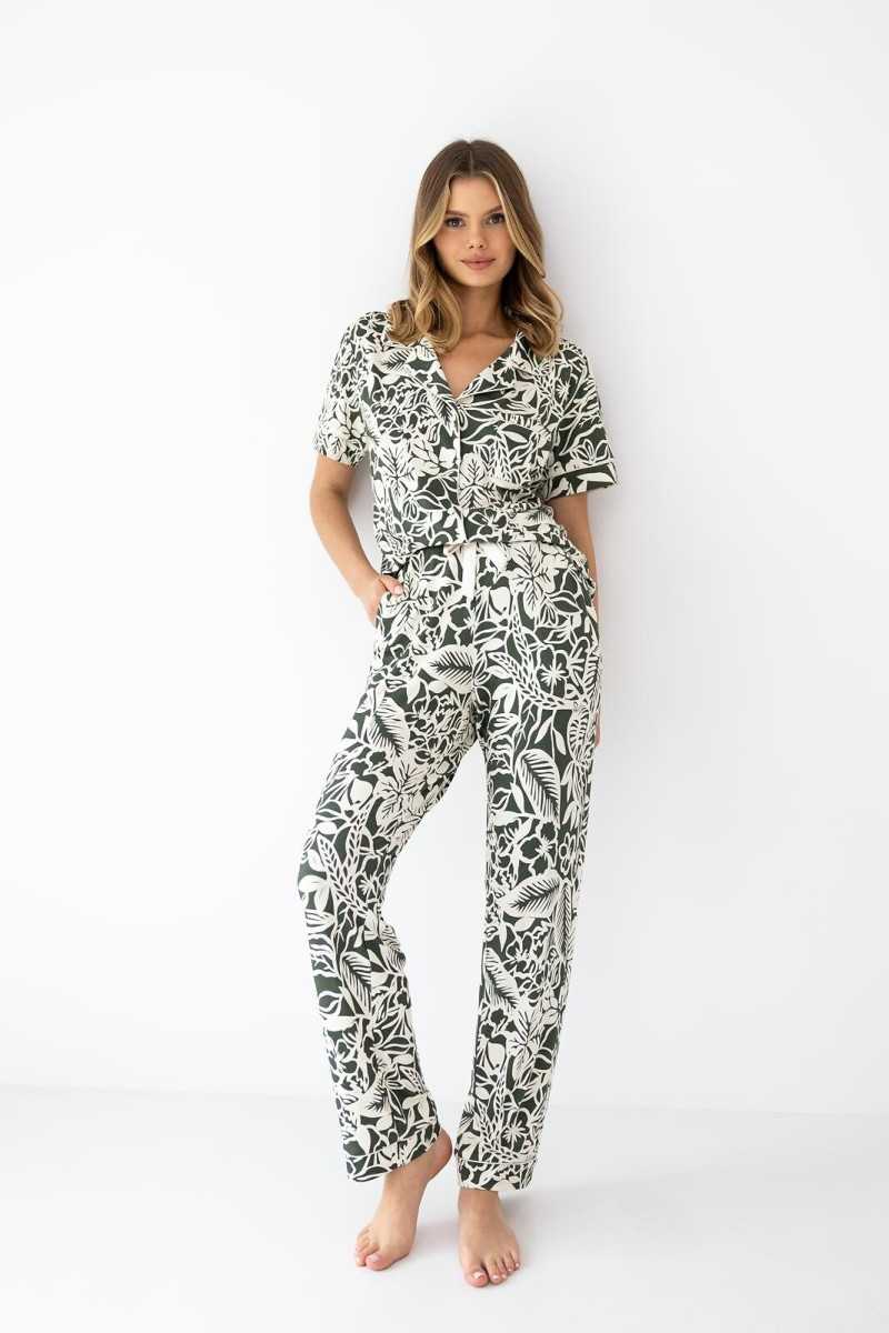 Piżama Sensis Louise Kr/R Xs-2Xl Rozpinana