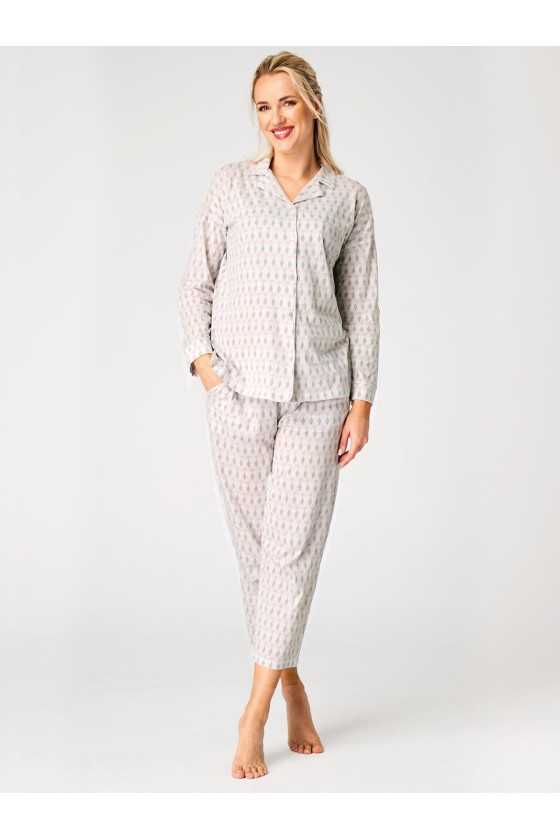 Piżama Key Lns 879 A26 Kr/R 2Xl-3Xl Rozpinana