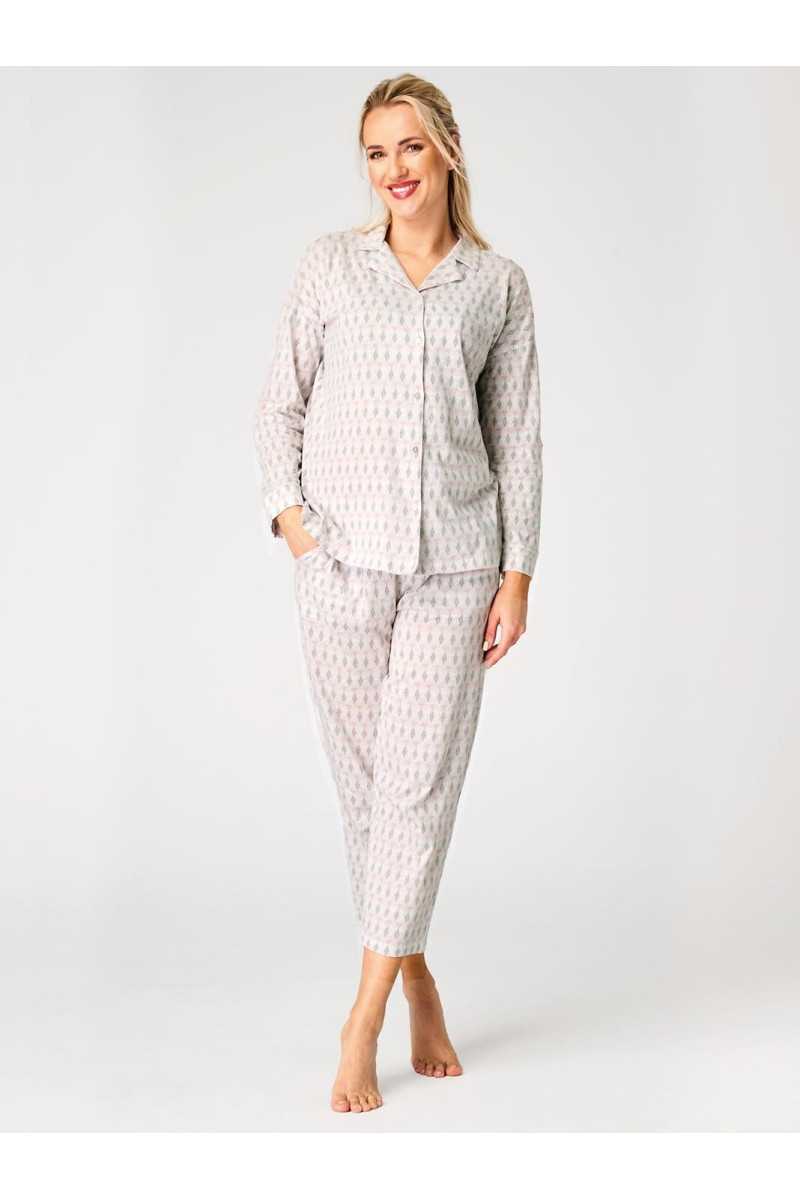 Piżama Key Lns 879 A26 Kr/R 2Xl-3Xl Rozpinana