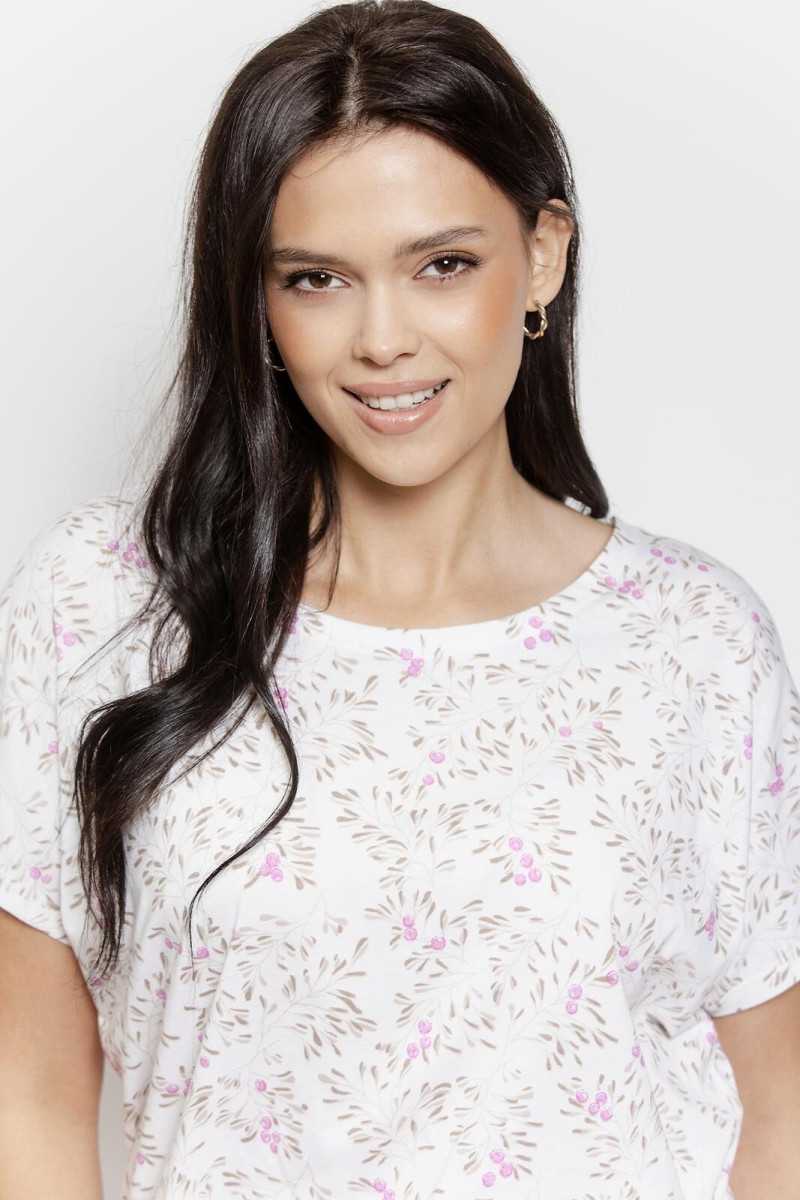 Piżama Taro 3563 Mariella Kr/R 4Xl-6Xl W26