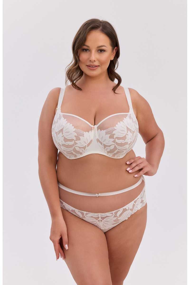 Biustonosz Semi Soft Gaia Bsm 1134 Keto Maxi Ecru-Mokka