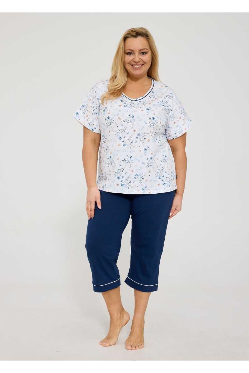 Piżama Cornette 876/346 Gianna Kr/R 3Xl-5Xl