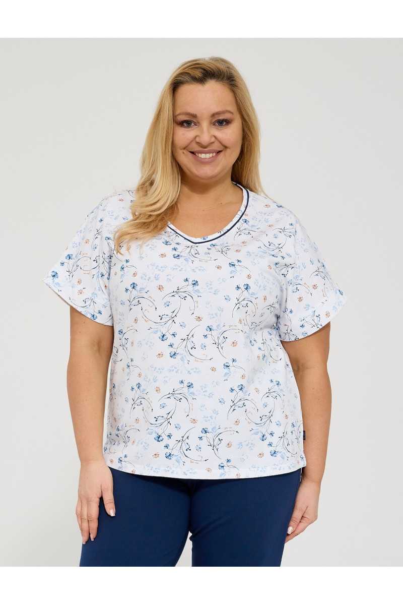 Piżama Cornette 876/346 Gianna Kr/R 3Xl-5Xl