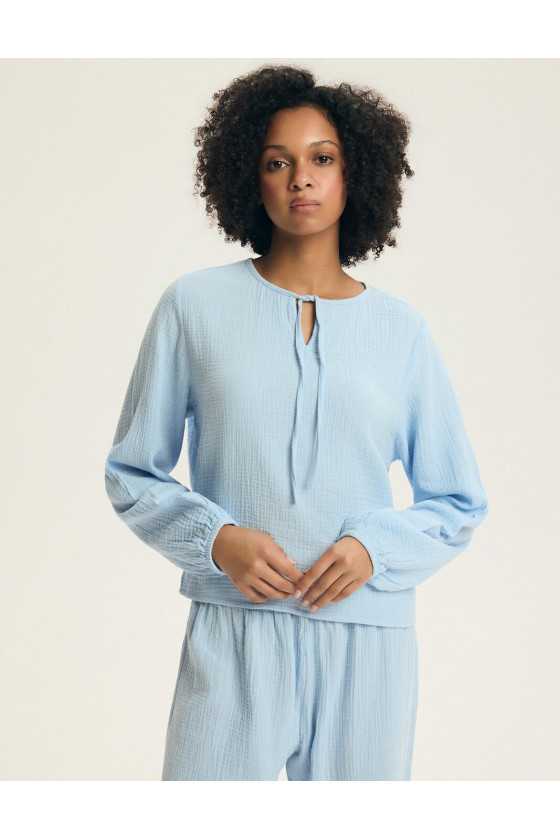 Piżama Henderson Ladies 45313 Eleni Dł/R S-3Xl Muślin