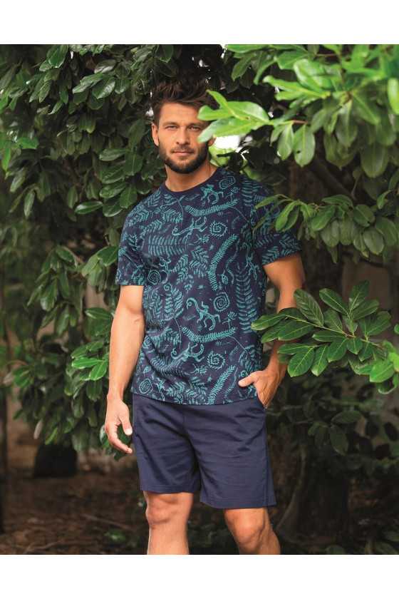 Piżama Key Mns 934 A26 Kr/R M-2Xl Męska