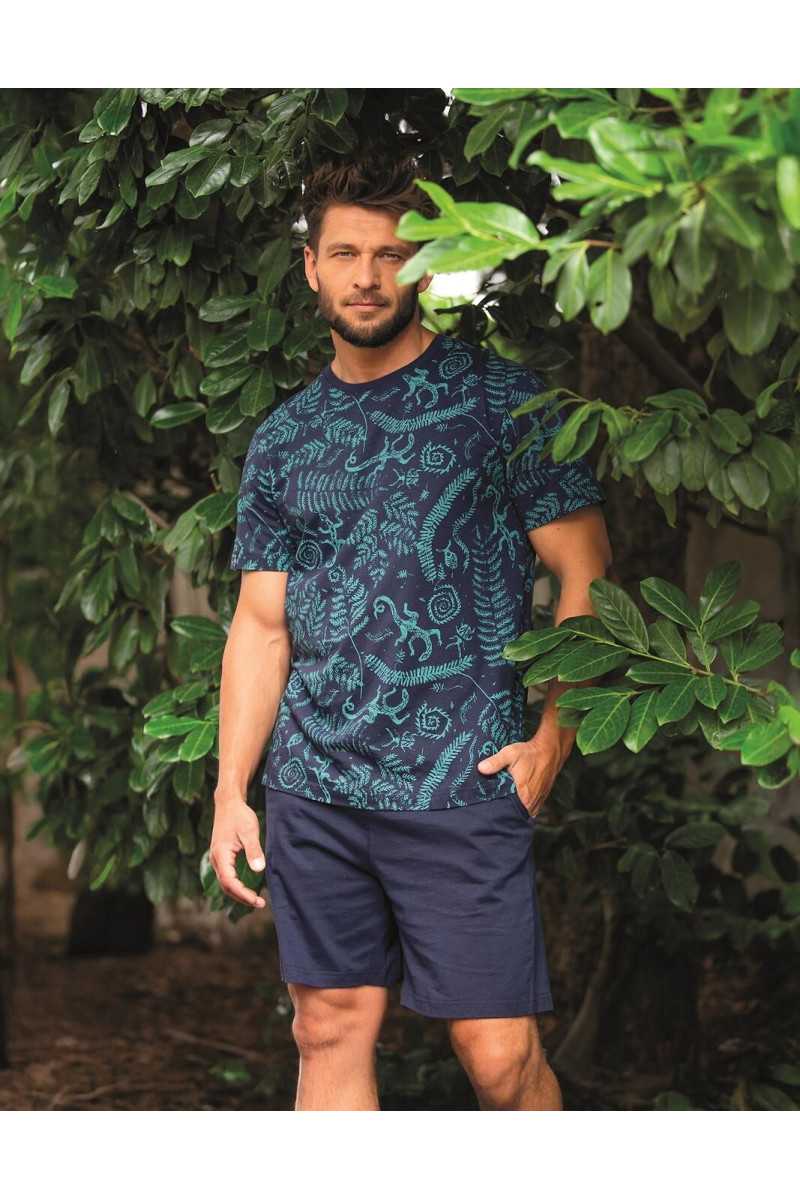 Piżama Key Mns 934 A26 Kr/R M-2Xl Męska